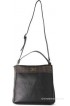 Allen Solly Women Black Leatherette Sling Bag